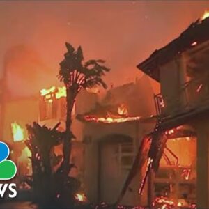 Firefighters Make Progress On Explosive Southern California Fire