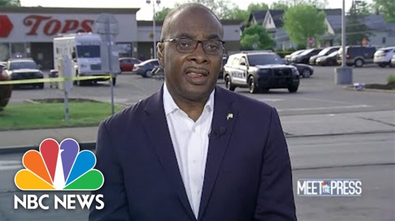 Full Buffalo Mayor: 'We Have To Take Action To Stop' Mass Shootings