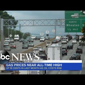 Gas prices near all-time high