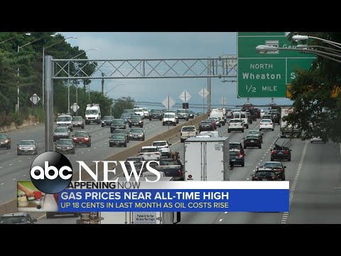 Gas prices near all-time high