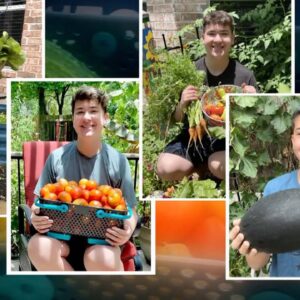 Giving Gardens: Teen Grows Produce To Feed Hungry Families