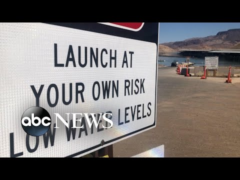 Human bodies emerge from Lake Mead due to drought l ABC News