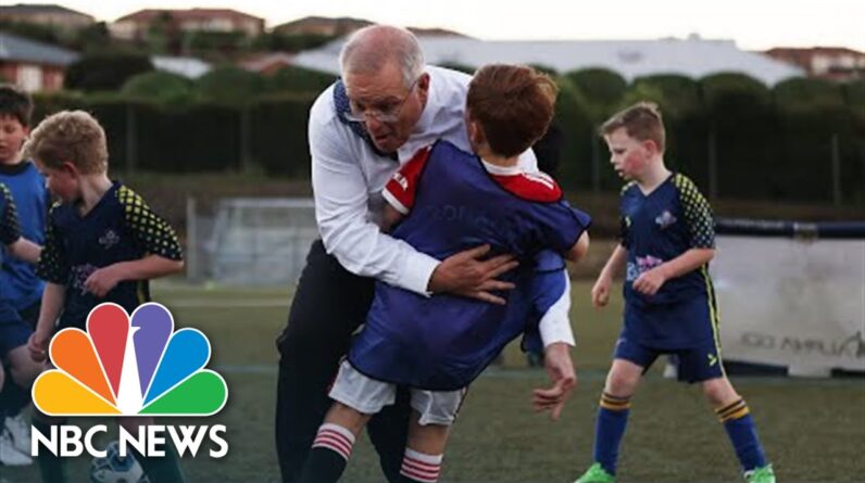 Watch: Australian Prime Minister Accidentally Tackles Child To Ground In Soccer Game