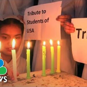 Indian Students Hold Candlelit Vigil For Texas School Shooting Victims