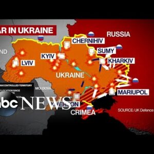 ABC News Live: ‘Powerful explosions’ reportedly heard in Russia near Ukraine border