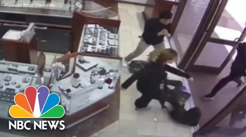 Jewelry Store Robbery: Watch Employees Fight Back In California