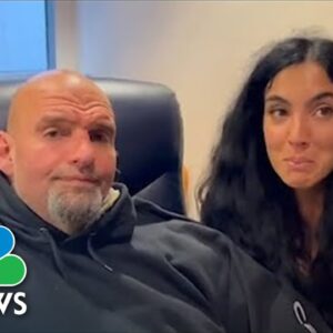 John Fetterman Posts Video To Twitter As He Recovers From Stroke