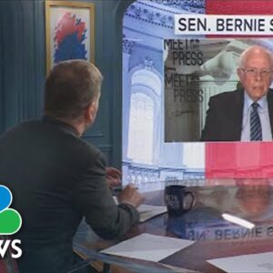 Full Sanders: 'How Could Anyone Think That What's Going On Right Now Is Good'