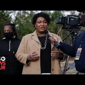 WATCH LIVE: Georgia gubernatorial candidate Stacey Abrams holds news briefing