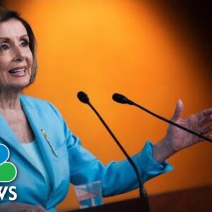 LIVE: Speaker Pelosi Holds Weekly Briefing On Capitol Hill | NBC News