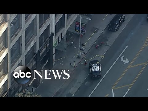 Man shot outside Grand Central Market in Los Angeles