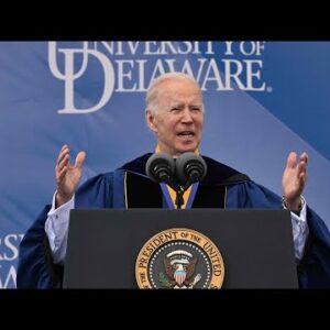 Live: Biden Delivers Commencement Address At University of Delaware for class of 2022 | NBC News