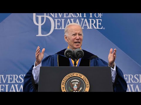 Live: Biden Delivers Commencement Address At University of Delaware for class of 2022 | NBC News