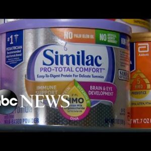 More details on baby formula imports from White House