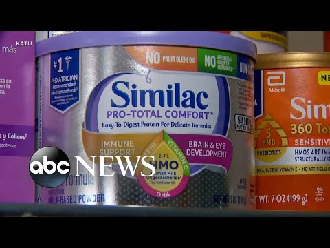 More details on baby formula imports from White House