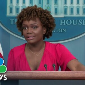 Karine Jean-Pierre 'Represents A Few Firsts' By Holding White House Press Briefing