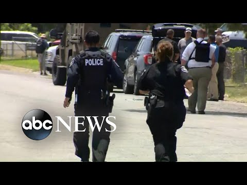 New video shows police response to deadly Texas school shooting | GMA