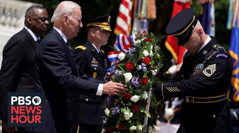 News Wrap: Biden spends Memorial Day honoring U.S service members