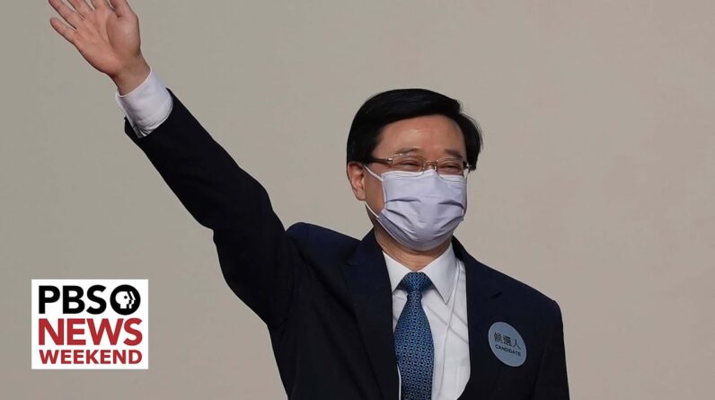 News Wrap: China loyalist elected as Hong Kong's next leader