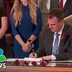 Oklahoma Gov. Stitt Signs Nation's Strictest Abortion Ban Into Law