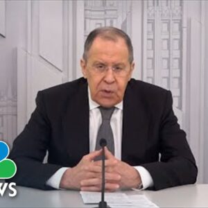 Lavrov's Comments About Hitler, Antisemitism And Ukraine Condemned By Israel