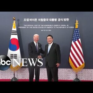 President Biden continues 3-day visit to South Korea | GMA