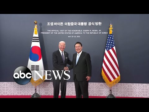 President Biden continues 3-day visit to South Korea | GMA