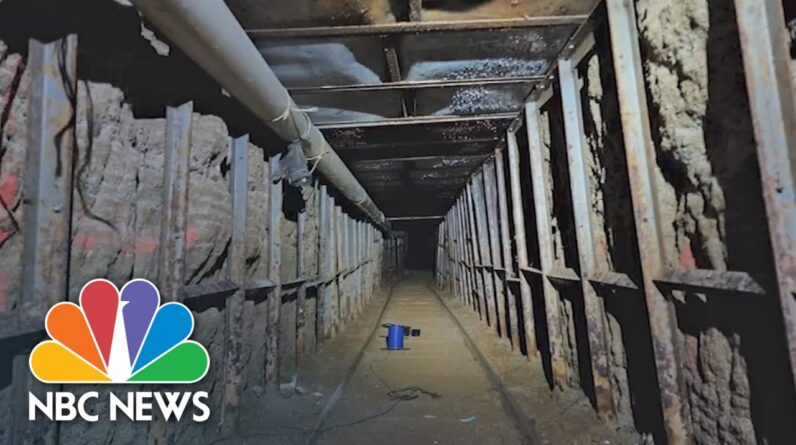 Border Tunnel Found In San Diego Used To Smuggle Cocaine, Meth, And Heroin