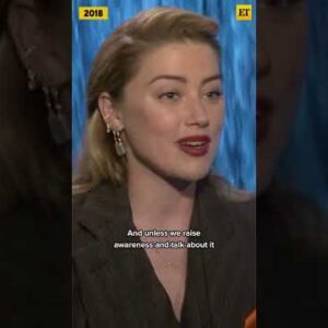 Amber Heard's Thoughts on Relationships and Abuse Against Women (Flashback) #shorts