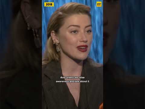 Amber Heard's Thoughts on Relationships and Abuse Against Women (Flashback) #shorts