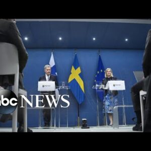 Sweden and Finland apply for NATO membership