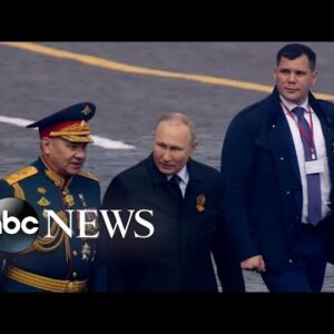 Putin speaks at military parade marking anniversary of Soviet Union's victory in WWII