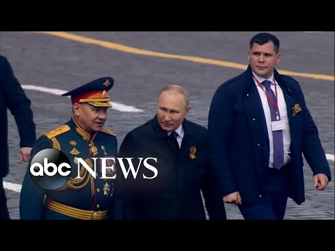 Putin speaks at military parade marking anniversary of Soviet Union's victory in WWII