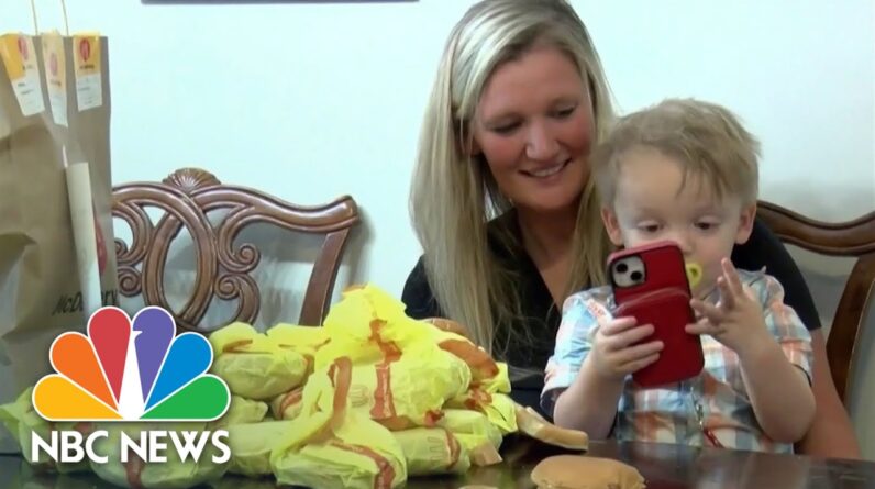 Texas Toddler's Huge Burger Order Goes Viral