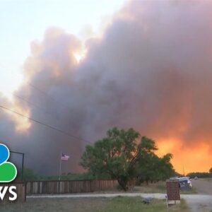 Texas Wildfire Burns Dozens Of Homes, Spreads To 7,000 Acres