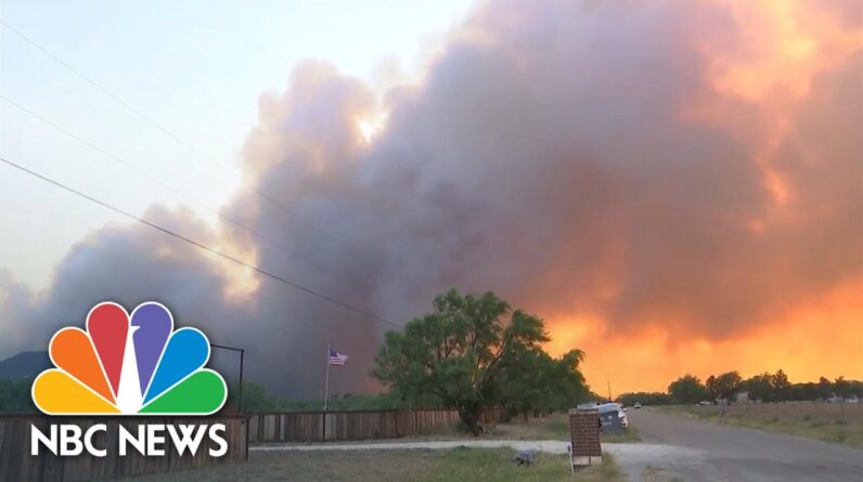 Texas Wildfire Burns Dozens Of Homes, Spreads To 7,000 Acres