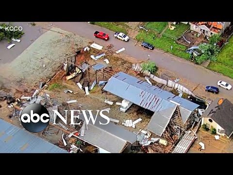Tornado strikes 'direct hit'