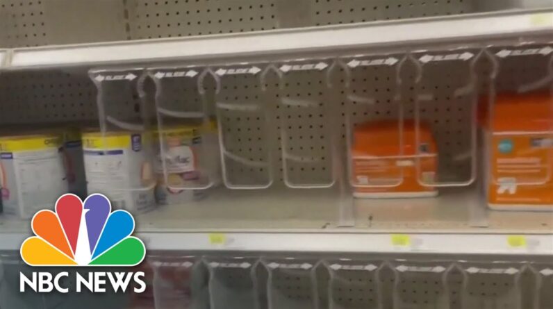 U.S. Families Struggle To Find Baby Formula During Nationwide Shortage