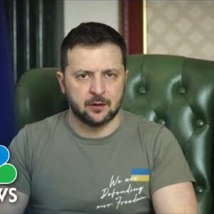 Ukraine's Zelenskyy Says 'Situation In Donbas Is Extremely Difficult'