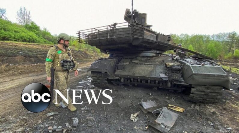 Ukrainian forces push Russian troops back near Kharkiv