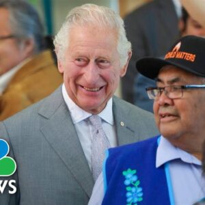 Watch: Britain's Prince Charles Joins Indigenous People In Dance