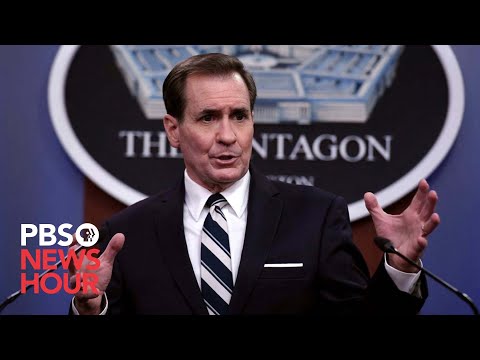 WATCH: Pentagon press secretary John Kirby holds news briefing