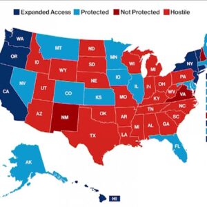 Where abortion will be protected if Roe is overturned