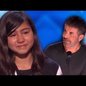 AGT: 11-Year-Old Singer SHOCKS Judges With Tearful Performance