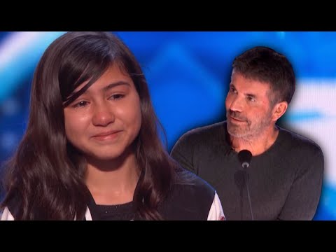 AGT: 11-Year-Old Singer SHOCKS Judges With Tearful Performance