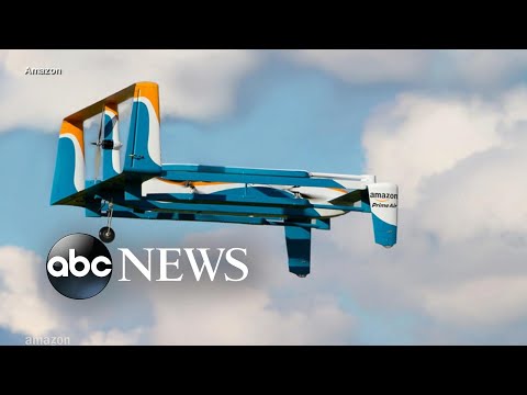 Amazon launces drone delivery in California