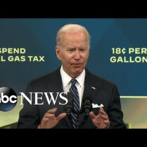 Biden calls on Congress, states to suspend gas taxes