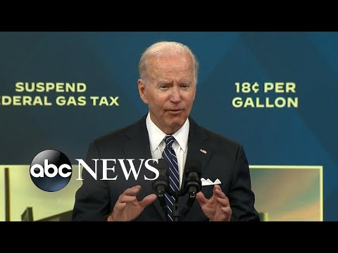 Biden calls on Congress, states to suspend gas taxes