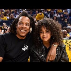 Blue Ivy Gets EMBARRASSED by Jumbotron at NBA Finals