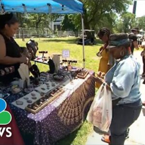 Chicago Residents Celebrate Juneteenth